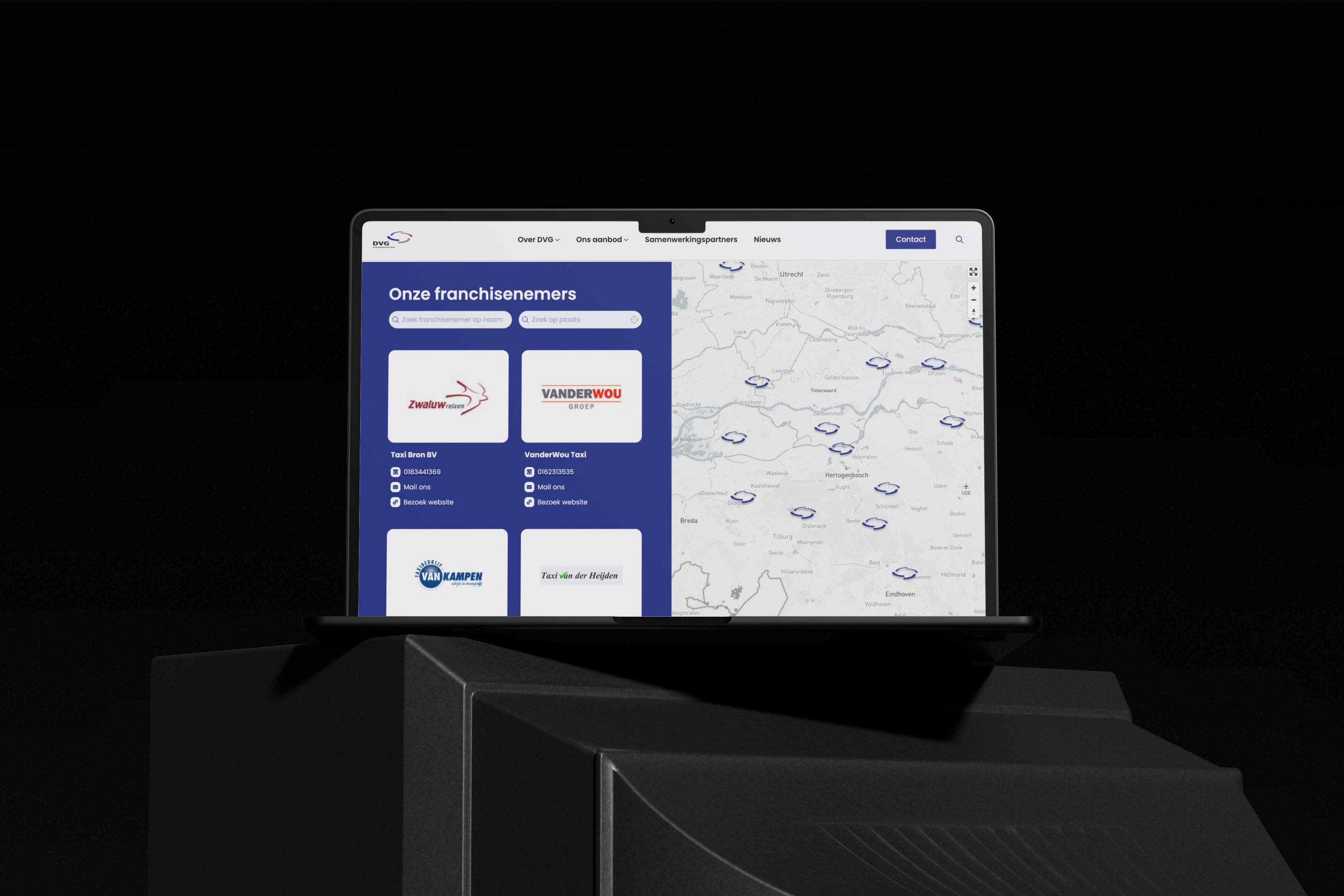dvg mockup website